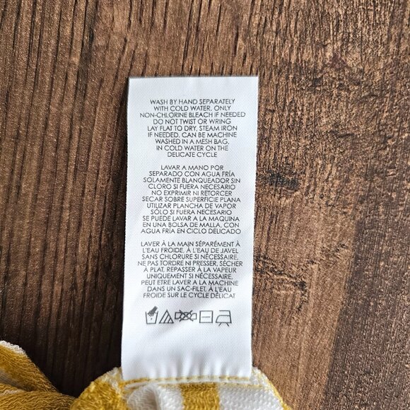 CAbi The Dreamer Standard Sweatshirt Long Sleeve Tee Top L Sun Stripe - Picture 9 of 9